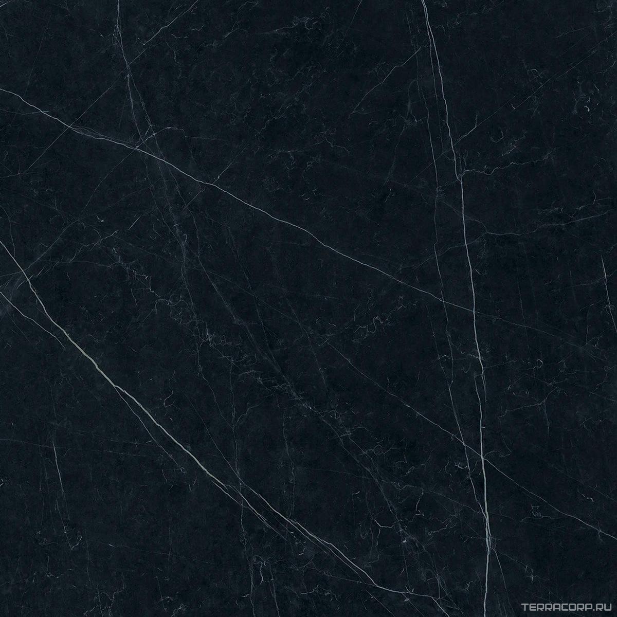 Керамогранит Ariostea Ultra Marmi Nero Marquinia Lev Silk 6 мм ZZ150x150 Черный, фото 4