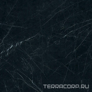 Керамогранит Ariostea Ultra Marmi Nero Marquinia Lev Silk 6 мм ZZ150x150 Черный 