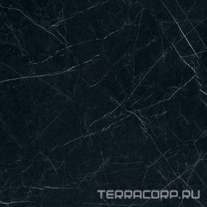 Керамогранит Ariostea Ultra Marmi Nero Marquinia Lev Silk 6 мм ZZ150x150 Черный 