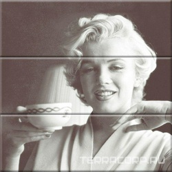 Керамическая плитка Absolut Keramika Aure Comp. Marylin 45x45 Комбинированный 