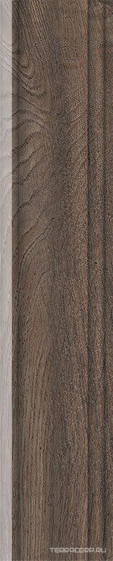 Ступени Kerama Marazzi Меранти Плинтус венге8x39.8 Коричневый, фото 3