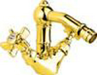 Смеситель для биде на 1 отв. с д/к (цв.гальван.золото, ручки Dames Anglaises), Nicolazzi ZZ Nicolazzi Classical luxury 1434 GB 18