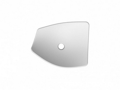 Раковина накладная на столешницу, 48х39хh15см, без отв.д/смесителя, без перелива,  ZZ Scarabeo Kong 8051