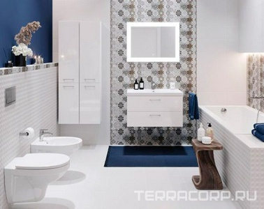 Ванна акриловая  170x70 см, БЕЗ каркаса и слива-перелива, белая ZZ Cersanit Lorena 64265