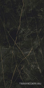 Керамогранит Idalgo Гранит Сандра  черно-оливковый LLR лекгое лапп. 60x120 Черный 
