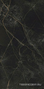 Керамогранит Idalgo Гранит Сандра  черно-оливковый LLR лекгое лапп. 60x120 Черный 