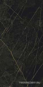 Керамогранит Idalgo Гранит Сандра  черно-оливковый LLR лекгое лапп. 60x120 Черный 