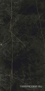 Керамогранит Idalgo Гранит Сандра  черно-оливковый LLR лекгое лапп. 60x120 Черный 