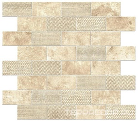 Aix Blanc Minibrick Tumbled ZZ 30,5x30,5