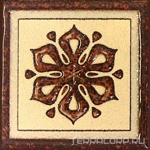 Керамогранит FreeLite Decor Дублин Вставка 6x6 XX Комбинированный 