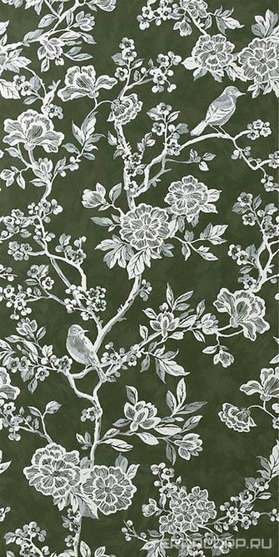 Керамическая плитка CIR Chromagic Floral Olive rett.ZZ60x120 Зеленый, фото 3