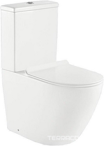 Бачок для унитаза, двухрежимный слив, нижний подвод ZZ BelBagno Sfera-R BB2141T