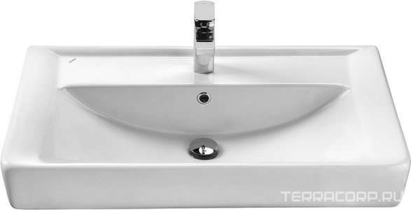 Раковина Тигода 80 для тумбы  80, белая  ZZ Aquaton Америна 1WH302084