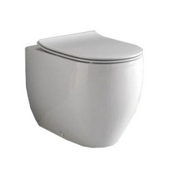 Унитаз приставной Kerasan Flo 311801| 56x37x45