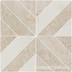 Керамогранит Kerama Marazzi Лаймстоун Декор Про  бежевый матовый 60х60 Бежевый 