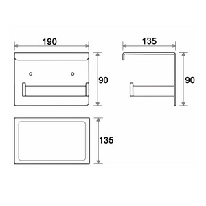 Полотенцедержатель 60 см, золото ZZ Boheme Venturo 10312-G