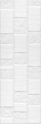 Бьянка белый глянцевый антик 20x60