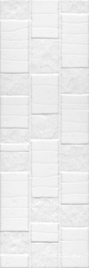 Керамическая плитка Kerama Marazzi Бьянка  белый глянцевый антик 20x60 Белый 
