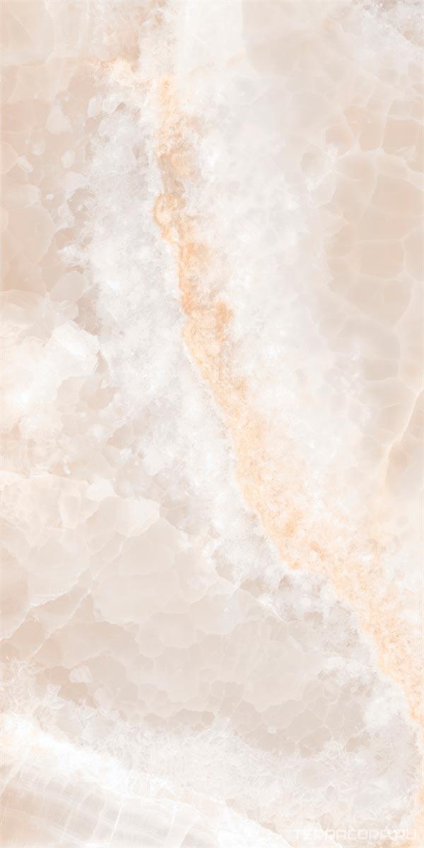 Керамогранит Kalebodur Royal Marbles Onyx Sunrise Polished 60х120 Бежевый, фото 7