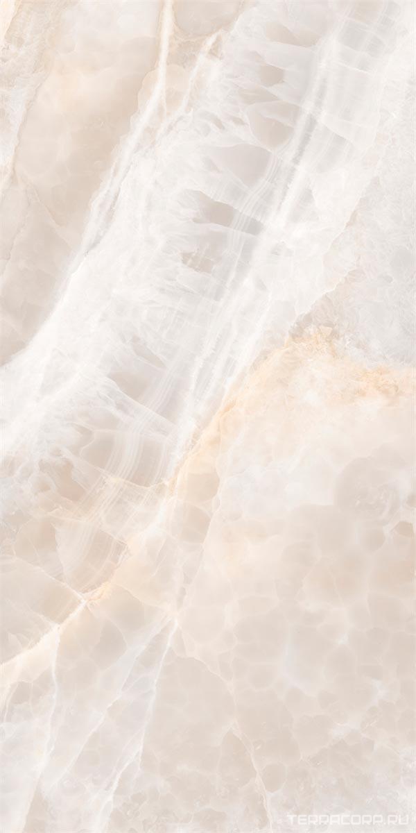 Керамогранит Kalebodur Royal Marbles Onyx Sunrise Polished 60х120 Бежевый, фото 5