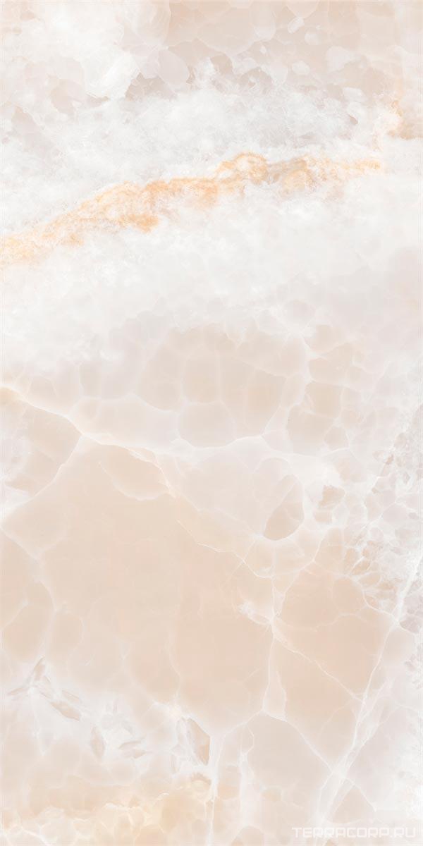 Керамогранит Kalebodur Royal Marbles Onyx Sunrise Polished 60х120 Бежевый, фото 3
