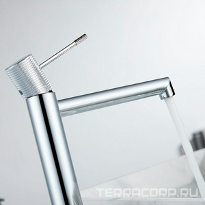 Смеситель для раковины, Высокий, без д/к, (цв.,хром),  ZZ Vincea Desire VBF-1D2CH