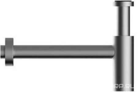 Сифон для раковины, цилиндрический, 1 1/4, d32мм, (цв.нерж.сталь),  ZZ Zazzeri Z316 3300 0303 A00