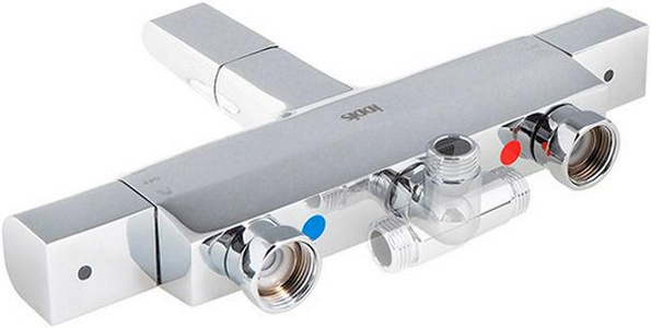 Смеситель для ванны и душа  Uniterm UNISB02I74WA, БЕЗ аксессуаров, цв. хром ZZ Iddis ray UNISB02i74WA