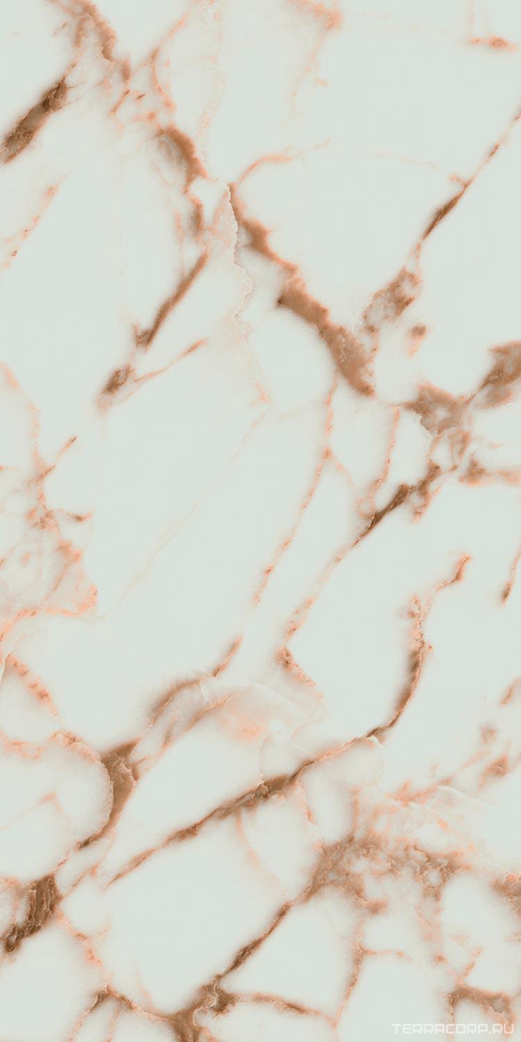 Керамогранит Pamesa Arabescato Rain Gold Luxglass 60x120 XX Бежевый, фото 5