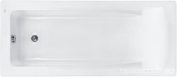 Акриловая ванна Roca Hall 170x75| 170x75x42