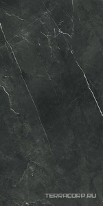 Керамогранит Atlas Concorde Italy Marvel Gala Marvel Calacatta Black  Lappato 60x120 Черный 