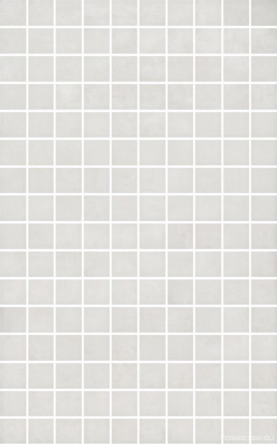 Керамическая плитка Kerama Marazzi Левада Декор мозаичный серый светлый глянцевый 25х40 ZZ Серый, фото 6