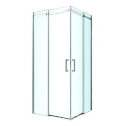 Душевое ограждение Melita 100х100 см, хром сильвер ZZ