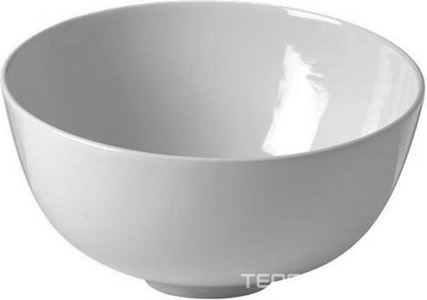 Раковина накладная на столешницу, круглая, 460х460хh290мм, без отв.д/смесит., без перелива,  ZZ Kerasan Ciotola 430401