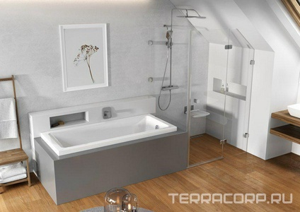 Смеситель настенный без переключателя TD F 062.00 Ravak 10° FREE X070135