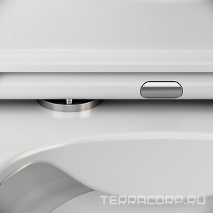 Подвесной унитаз c крышкой-сиденьем микролифт, белый AMPM FUNC C8F1700SC