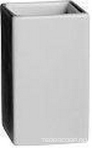 Стакан 7х7хh12см, настенный (матовая белая керамика),  ZZ Fantini Young 96 P3 7602