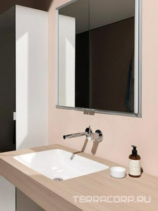 Раковина 490х360мм, без отв.д/смесит., устанавливаемая под столешницу, без отв. д/смесит., с переливом., LaufenPro ZZ Laufen Laufen Pro 8.1196.0.000.109.1