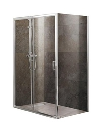 UNIQUE-AH-1-120/135-80-C-Cr Душевой уголок | ZZ