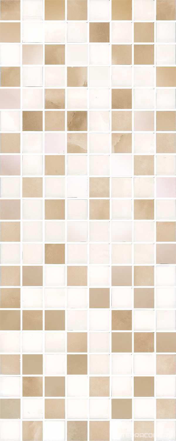 Керамическая плитка Kerama Marazzi Стеллине Декор Стеллине мозаичный ХХ |20x50 Бежевый, фото 5