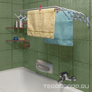 Сушилка для белья, 60 см, стальная ZZ Gimi Brio Super 1045