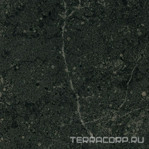 Керамогранит Zerde Madera  black рельеф 60x60 Черный 