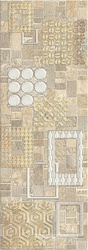 Декор Commesso Beige "Geometria" XX |25.1x70.9