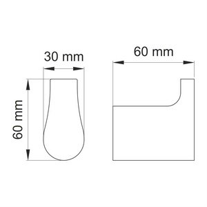 Крючок, цв.черный, Elbe ZZ Wasserkraft elbe K-7223