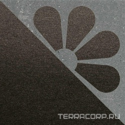 Декор Матрикс серый тёмный |20x20