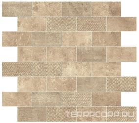 Aix Beige Minibrick Tumbled ZZ 30,5x30,5