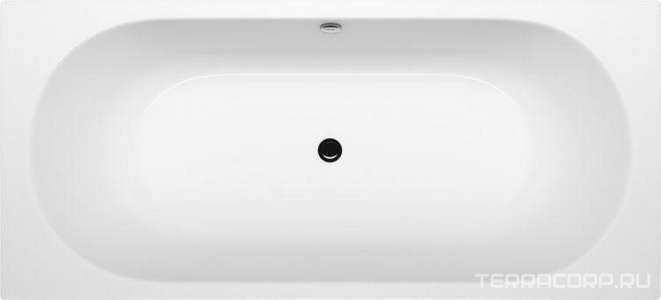 Ванна 190х90хh42(56)см,с шумоизоляцией, (БЕЗ ножек арт.B23-1500 и удлинённого слива-перелива), (цв.белый с антислип, с Glaze Plus), Bette  ZZ Bette Starlet 1830-000 PLUS, AR