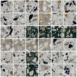 Декор Бричиола 1 мозаичный лаппатированный 30x30
