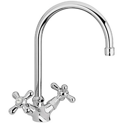 Смеситель Paini Liberty 17CR572LMKM для кухонной мойки| 18x30x20