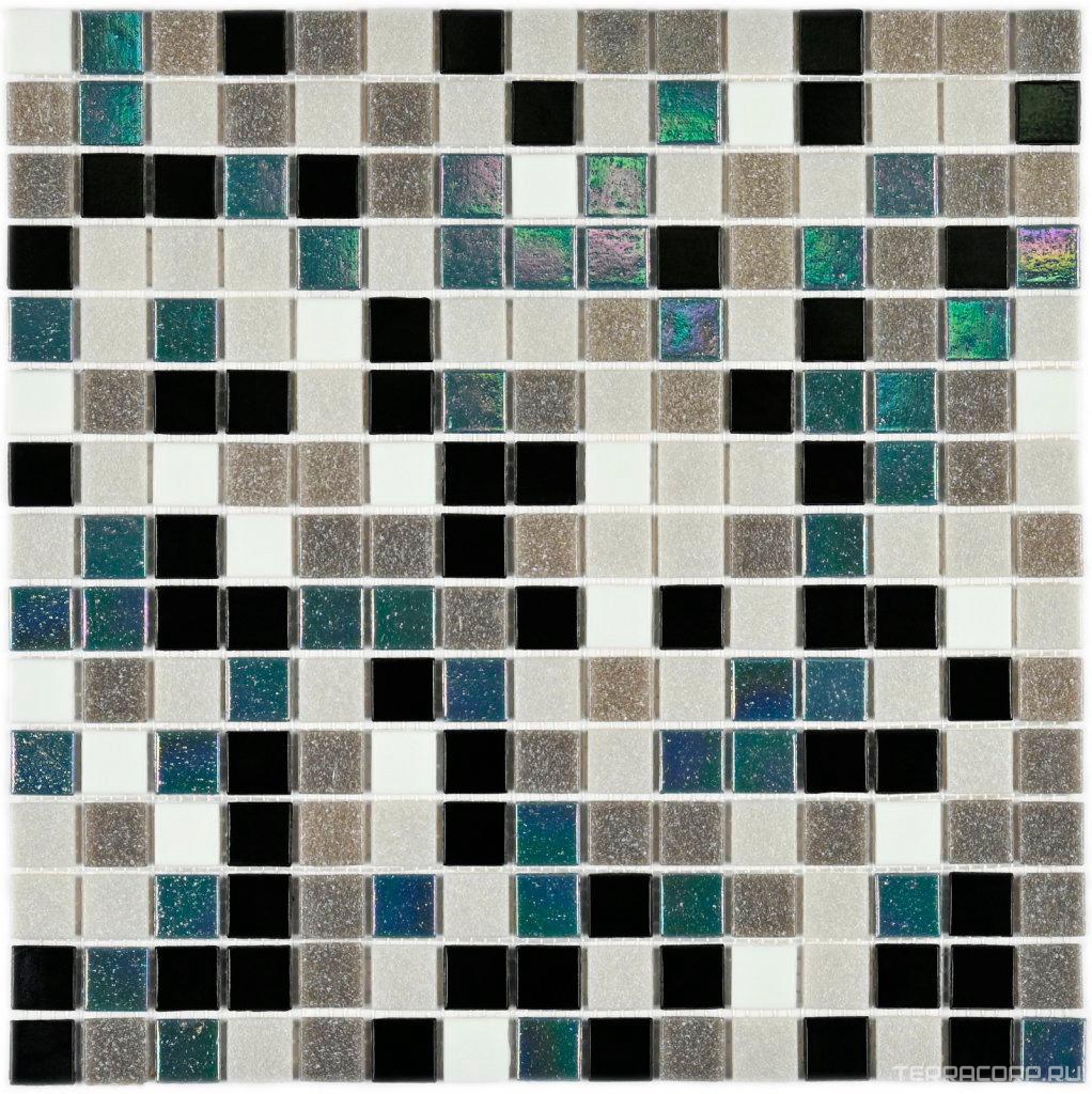 Мозаика Bonaparte Мозаика стеклянная Boston (20x20x4) 32,7x32,7 Комбинированный, фото 3